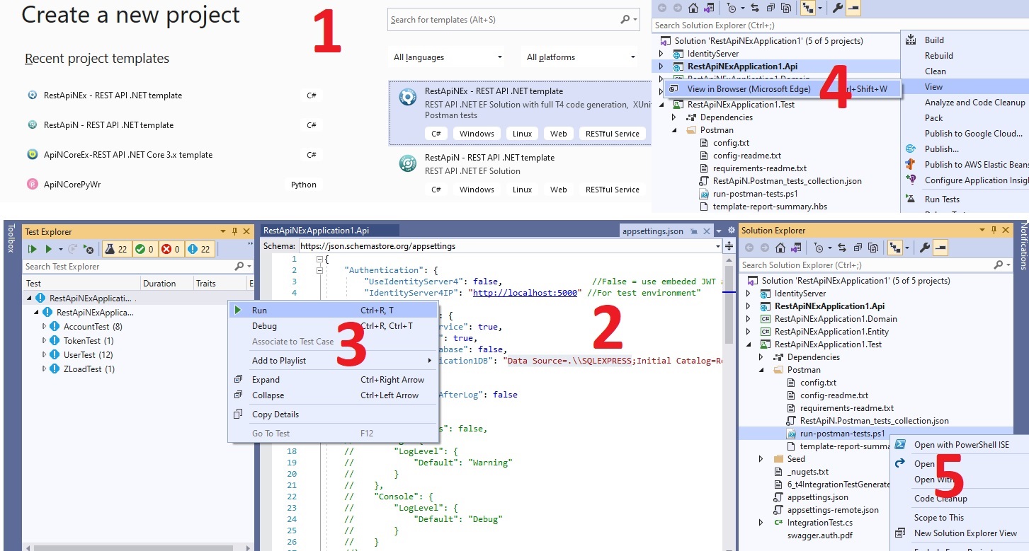 rest-api-net-6-solution-template-visual-studio-marketplace